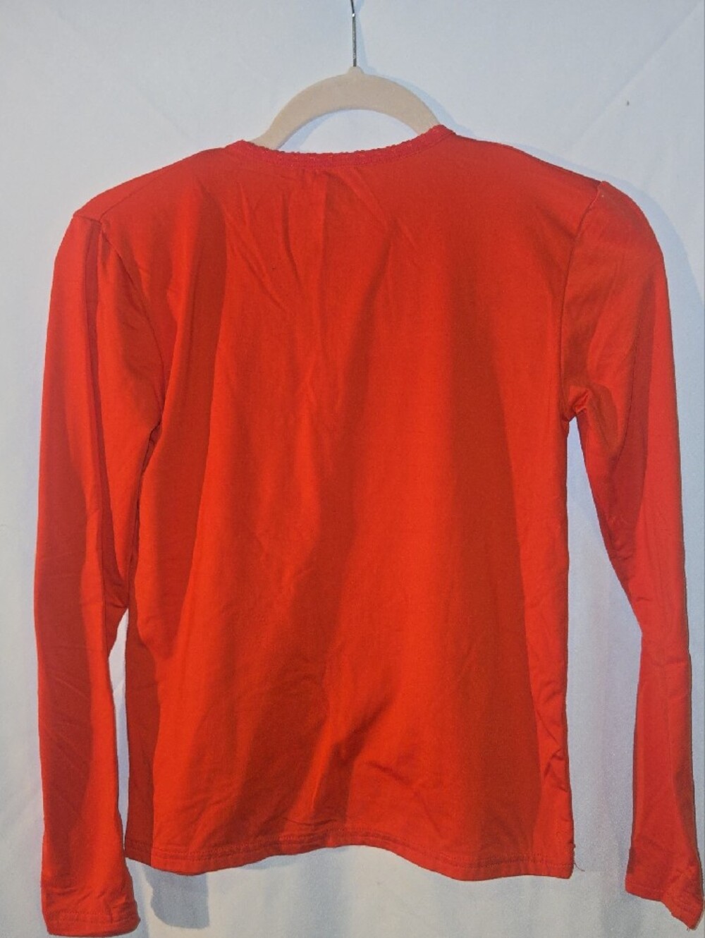 Rocky Girls Long Sleeve Crew Neck Shirt - Red - Picture 2 of 3